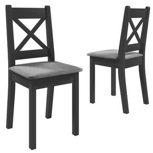 Jídelní set MAX VI | nerozkládací stůl 100x60 cm + 2x židle + 2x stolička | VÝBĚR BAREV a TKANIN