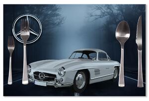 Sablio Prostírání Mercedes-Benz 300 SL V lese: 40x30cm