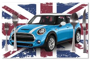 Sablio Prostírání Mini sedan Britská vlajka: 40x30cm