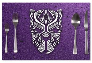 Sablio Prostírání BLACK PANTHER wakanda forever Bílý: 40x30cm