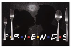Sablio Prostírání Seriál přátelé FRIENDS Polibek: 40x30cm