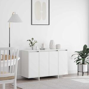Servírovací skříň Bílá 120 x 41 x 75 cm Kompozitní dřevo 3333896