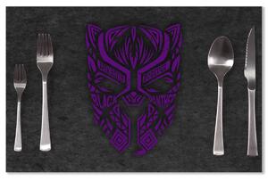 Sablio Prostírání BLACK PANTHER wakanda forever Fialový: 40x30cm