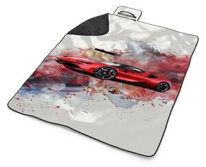 Sablio Plážová deka Ferrari Paint: 200x140 cm