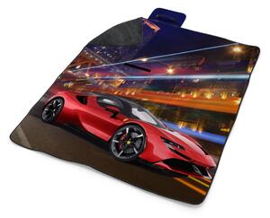 Sablio Plážová deka Ferrari na ulici: 200x140 cm