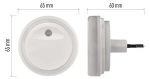 Emos lighting LED noční světlo P3315 s fotosenzorem do zásuvky 1456000120