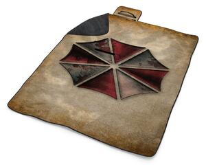 Sablio Plážová deka Resident Evil Umbrella Corporation Vintage: 200x140 cm