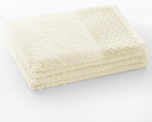 Bavlněný ručník DecoKing Andrea krémový
