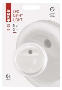Emos lighting LED noční světlo P3315 s fotosenzorem do zásuvky 1456000120