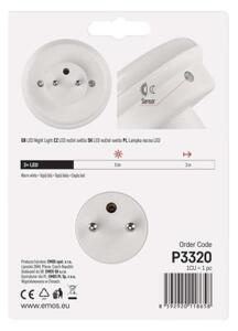 Emos lighting LED noční světlo P3320 s fotosenzorem do zásuvky 1456000170