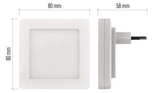 Emos lighting LED noční světlo P3316 s fotosenzorem do zásuvky 1456000130