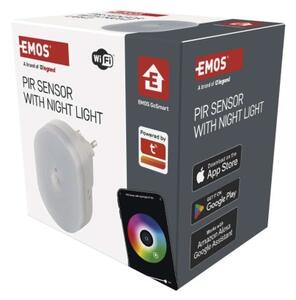 Emos lighting GoSmart PIR senzor (pohybové čidlo) s nočním světlem, WiFi 1456000190