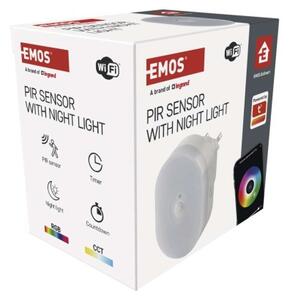 Emos lighting GoSmart PIR senzor (pohybové čidlo) s nočním světlem, WiFi 1456000190