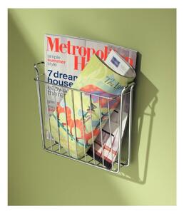Nástěnný stojan na časopisy z nerezové oceli iDesign Classico