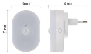Emos lighting GoSmart PIR senzor (pohybové čidlo) s nočním světlem, WiFi 1456000190
