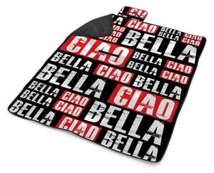 Sablio Plážová deka La Casa de Papel Professor or Bella Ciao motiv 2: 200x140 cm