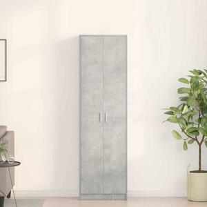 Šatní skříň Betonově šedá 55 x 25 x 189 cm Kompozitní dřevo 3334011