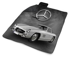 Sablio Plážová deka Mercedes-Benz 300 SL Šedé pozadí: 200x140 cm