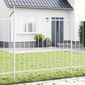 Zahradní plot WOERDEN 3 ks 5,1 x 0,6 m Práškově lakovaná ocel 3334048
