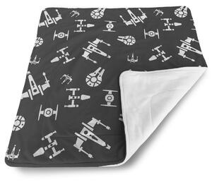 Sablio Deka pro miminko Star Wars Vesmírné lodě Pattern - 80x100 cm