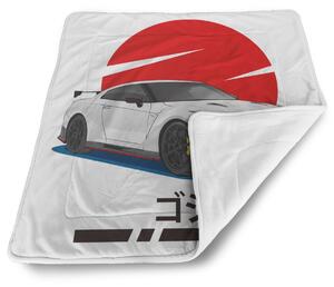 Sablio Deka pro miminko Nissan GTR 35 Japonské slunce - 80x100 cm