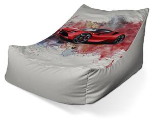 Sablio Sedací vak Lounge Ferrari Paint - 80 x 95 x 50 cm