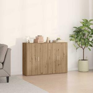 Servírovací skříň 2 ks Artisanový dub 60 x 31 x 84 cm 3334303