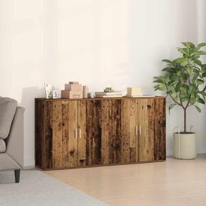 Servírovací skříň 2 ks Staré dřevo 79 x 38 x 80 cm 3334308