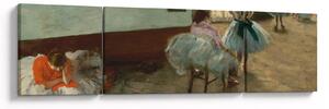 Obraz - Edgar Degas, The Dance Lesson, reprodukce (170x50 cm)