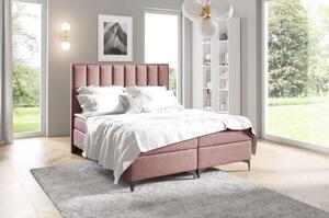 Kontinentální postel Sofia 160x200 Růžová