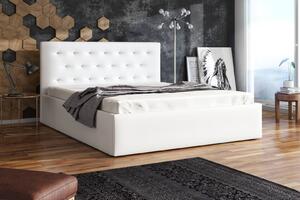 Čalouněná postel s matrací 160x200 Star Bílý