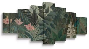 Obraz - Henri Rousseau, The Equatorial Jungle, reprodukce (210x100 cm)
