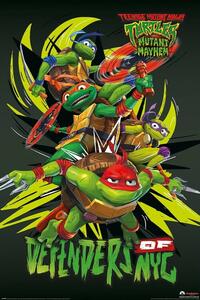 Plakát, Obraz - Teenage Mutant Ninja Turtles: Mutant Mayhem - Deefenders Of NYC, (61 x 91.5 cm)