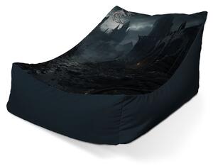 Sablio Sedací vak Lounge Zaklínač Hrad - 80 x 95 x 50 cm