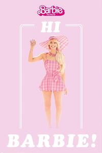 Plakát, Obraz - Barbie Movie - Hi Barbie