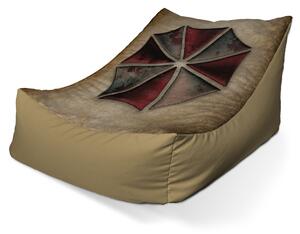 Sablio Sedací vak Lounge Resident Evil Umbrella Corporation Vintage - 80 x 95 x 50 cm