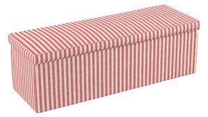 Čalouněná skříň barva červená látka vzorované