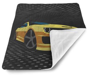 Sablio Deka pro miminko Chevrolet Camaro Puntíky - 80x100 cm