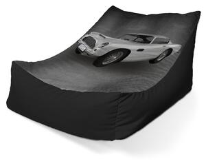 Sablio Sedací vak Lounge Aston Martin Tmavé pozadí - 80 x 95 x 50 cm