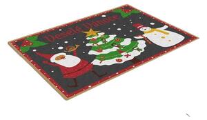 GDmats koberce Protiskluzová rohožka GDmats Veselé Vánoce - Vánoční svět - 40x60 cm