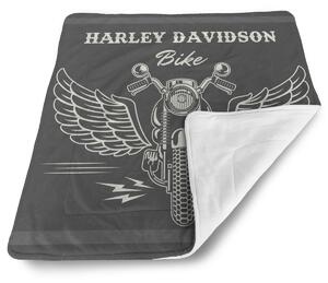 Sablio Deka pro miminko Harley-Davidson S křídly - 80x100 cm