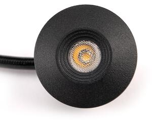 SLC SLC1205IP Vestavné LED svítidlo MiniOne Fixed 2,1 W 3 V 2700 K stmívatelné IP65 32 mm 45° Ra90 černé - TLG