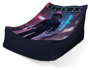Sablio Sedací vak Lounge ROBLOX Neonové město - 80 x 95 x 50 cm