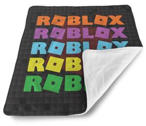 Sablio Deka pro miminko ROBLOX Barevný text - 80x100 cm