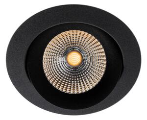 SLC SLC1171 Vestavné LED svítidlo One360 8 W 4000 K 220-240 V stmívatelné IP44 36° Ra90 černé - TLG