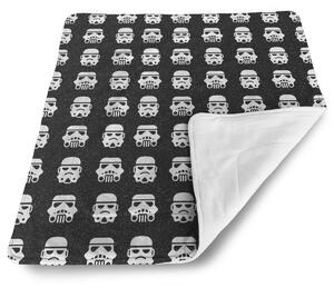 Sablio Deka pro miminko Star Wars Stormtrooper Pattern - 80x100 cm
