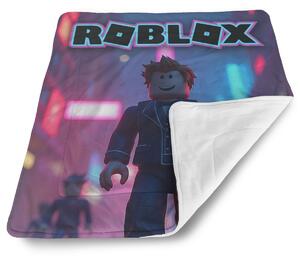 Sablio Deka pro miminko ROBLOX Neonové město - 80x100 cm