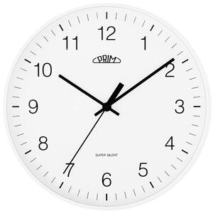 PRIM Nástěnné bílé hodiny PRIM Super silent - bílé E01.4345.00