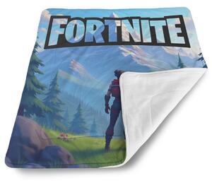 Sablio Deka pro miminko FORTNITE Horská krajina - 80x100 cm