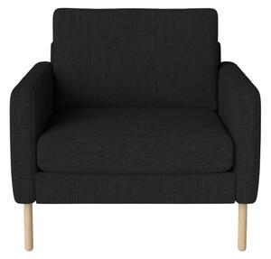 Scandinavia, Čalounění LONDON Multi Grey, Podnož 20 cm, olejovaný dub, Komfort Down.Měkčí, oblejší tvary. Studená pěna. Bolia